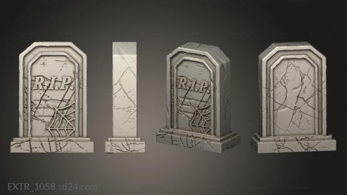 Exteriors (Markers grave, EXTR_1058) 3D models for cnc