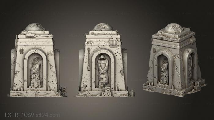 Exteriors (Monument, EXTR_1069) 3D models for cnc