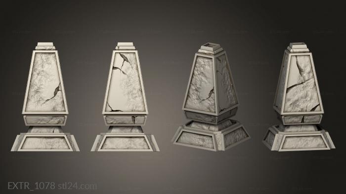 Exteriors (Necroyd Tomb Lords Blank, EXTR_1078) 3D models for cnc