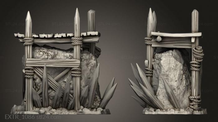 Exteriors (Ogre Gate Wall, EXTR_1086) 3D models for cnc