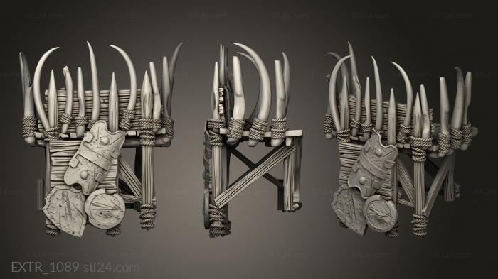 Exteriors (Ogre Gate Wallb, EXTR_1089) 3D models for cnc