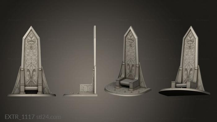 Exteriors (Overlord diorama Arch, EXTR_1117) 3D models for cnc