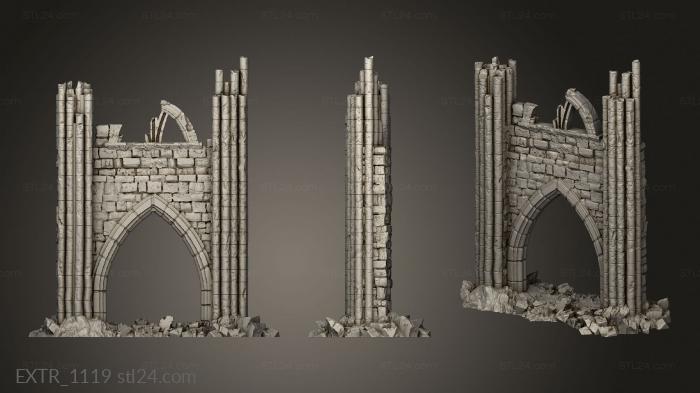 Exteriors (Scape Ruins Ruin, EXTR_1119) 3D models for cnc