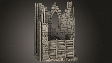 Exteriors (Scape Ruins Ruins Watch Post, EXTR_1121) 3D models for cnc