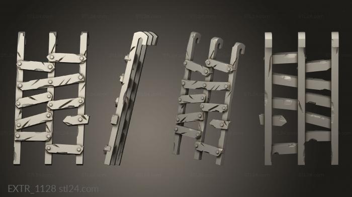 Exteriors (Props Double Ladder, EXTR_1128) 3D models for cnc