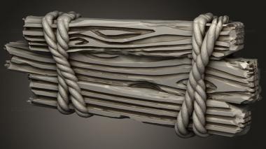 Exteriors (Rope Bridge Ruins, EXTR_1158) 3D models for cnc