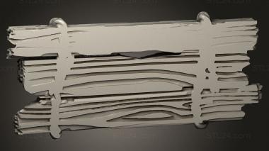 Exteriors (Rope Bridge Ruins, EXTR_1162) 3D models for cnc