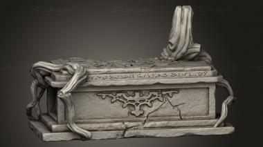 Exteriors (Rotten Knights Sarcophagus, EXTR_1163) 3D models for cnc