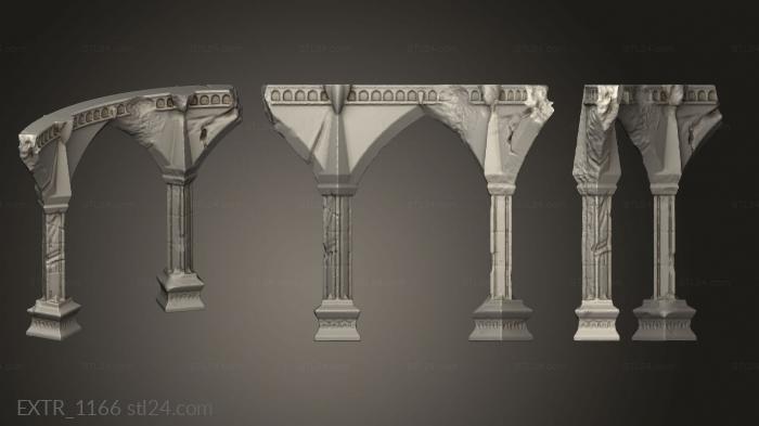 Exteriors (Ruins Scatter ruined, EXTR_1166) 3D models for cnc