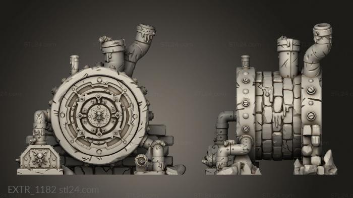 Exteriors (Sewers Portal, EXTR_1182) 3D models for cnc