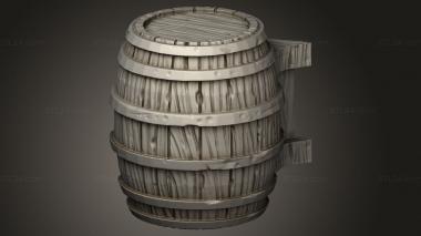 Exteriors (Sons Midnight Mimic Barrel Prop, EXTR_1206) 3D models for cnc