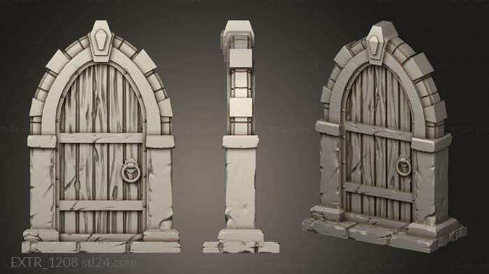 Exteriors (Sons Midnight Mimic Door Prop, EXTR_1208) 3D models for cnc