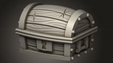 Exteriors (Stone King Arcadian chest, EXTR_1211) 3D models for cnc