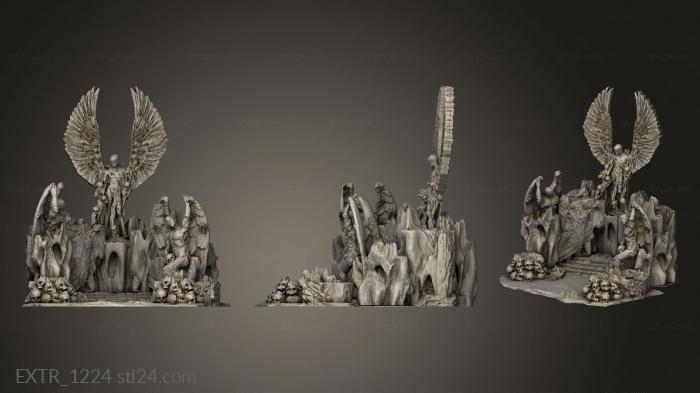 Exteriors (temple the angel death, EXTR_1224) 3D models for cnc