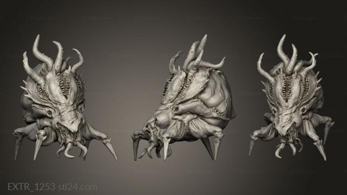 Exteriors (The Gorgon Catacombs Enved Mage Infector bug, EXTR_1253) 3D models for cnc