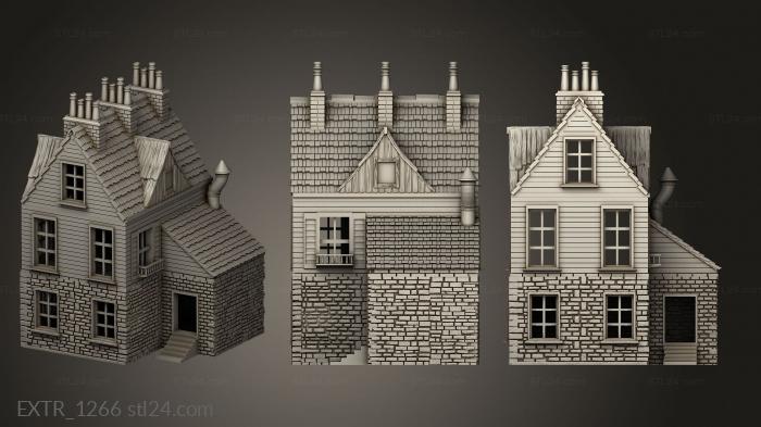 Exteriors (Thieves Hideout Roof, EXTR_1266) 3D models for cnc