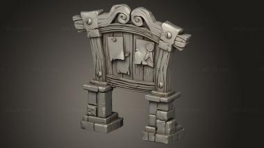 Exteriors (TIEFLINGS callboard, EXTR_1270) 3D models for cnc