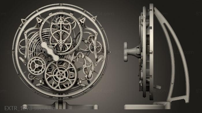 Exteriors (Tourbillon Mechanical TBM Tourbillon Cage, EXTR_1298) 3D models for cnc