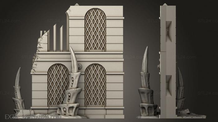 Exteriors (tyranid Planet Story Ruin, EXTR_1320) 3D models for cnc