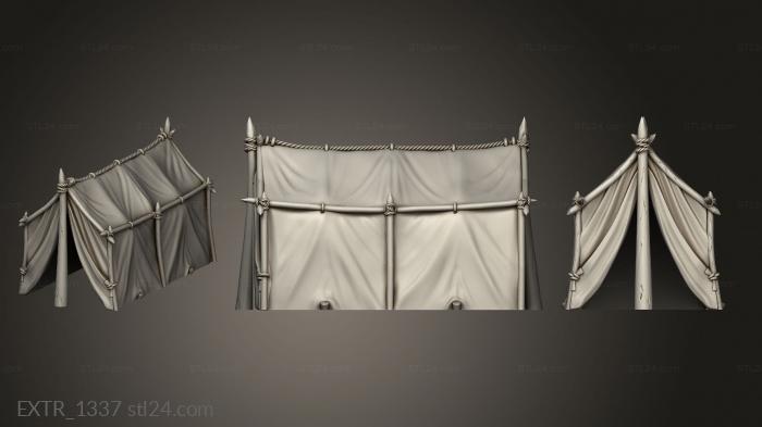 Exteriors (Ursa Empire Terrain Tent, EXTR_1337) 3D models for cnc