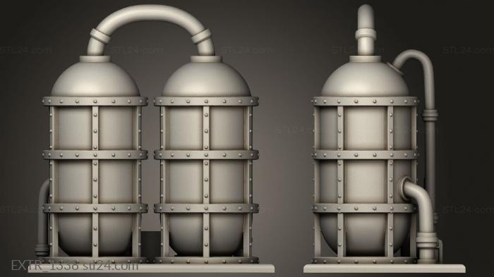 Exteriors (Modular Chemical Tank, EXTR_1338) 3D models for cnc