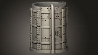 Exteriors (Modular Chemical Tank, EXTR_1339) 3D models for cnc