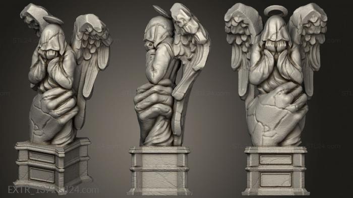 Exteriors (Weeping Angel Statues, EXTR_1372) 3D models for cnc