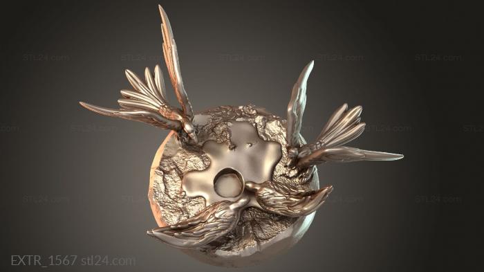 Экстерьеры (EXTR_1567) 3D модель для ЧПУ станка