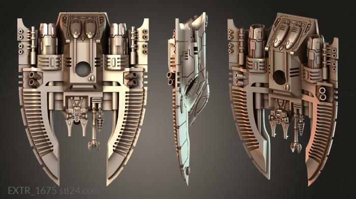 Экстерьеры (EXTR_1675) 3D модель для ЧПУ станка