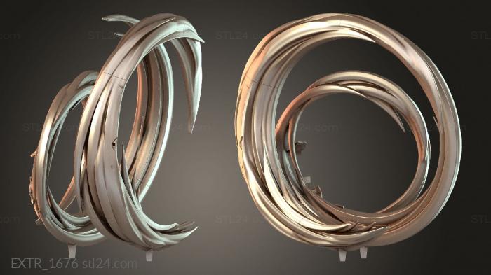 Экстерьеры (EXTR_1676) 3D модель для ЧПУ станка