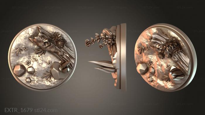 Экстерьеры (EXTR_1679) 3D модель для ЧПУ станка