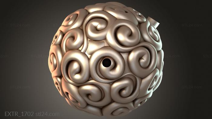 Экстерьеры (EXTR_1702) 3D модель для ЧПУ станка