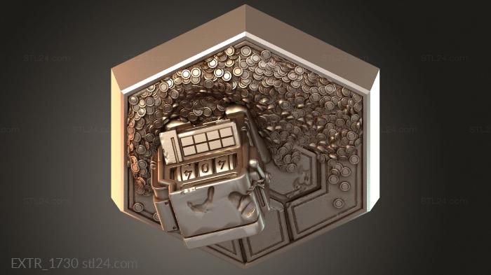 Экстерьеры (EXTR_1730) 3D модель для ЧПУ станка