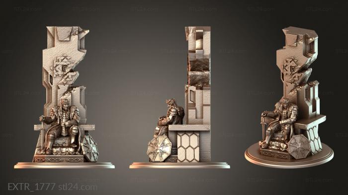 Экстерьеры (EXTR_1777) 3D модель для ЧПУ станка