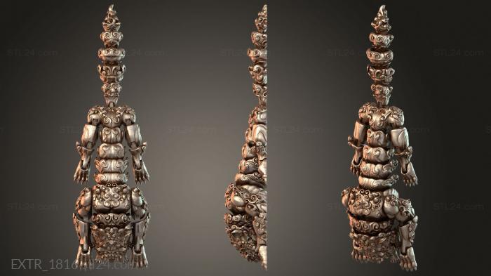 Экстерьеры (EXTR_1816) 3D модель для ЧПУ станка