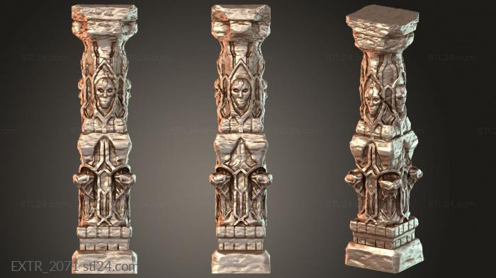 Экстерьеры (EXTR_2071) 3D модель для ЧПУ станка