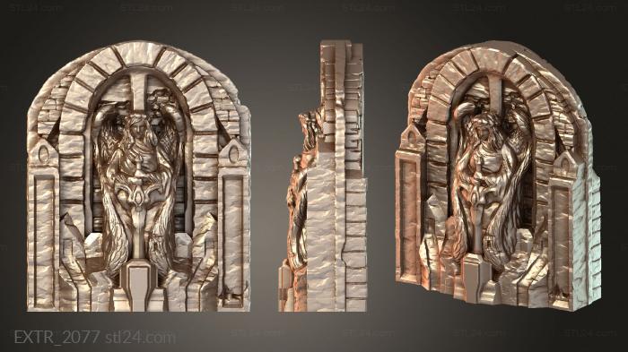 Экстерьеры (EXTR_2077) 3D модель для ЧПУ станка