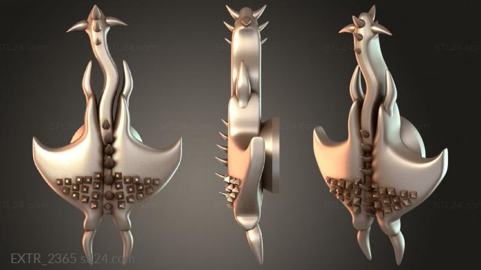 Экстерьеры (EXTR_2365) 3D модель для ЧПУ станка