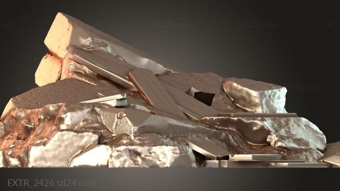 Экстерьеры (EXTR_2426) 3D модель для ЧПУ станка