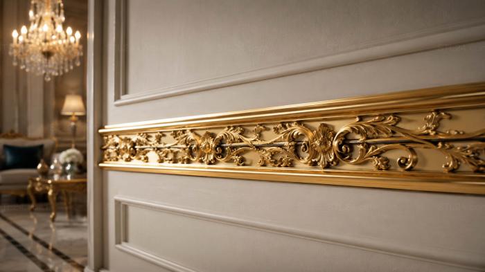 Frieze (Acanthus weave, FRZ_0136) 3D models for cnc