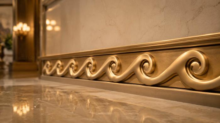 Frieze (Wave stylistics, FRZ_0165) 3D models for cnc