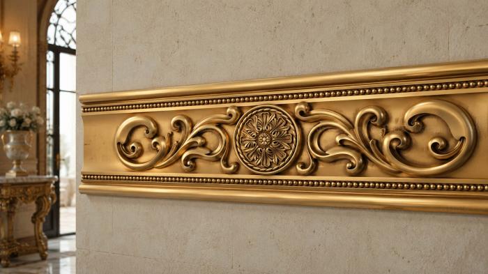 Frieze (Sun and leaves-2, FRZ_0182) 3D models for cnc