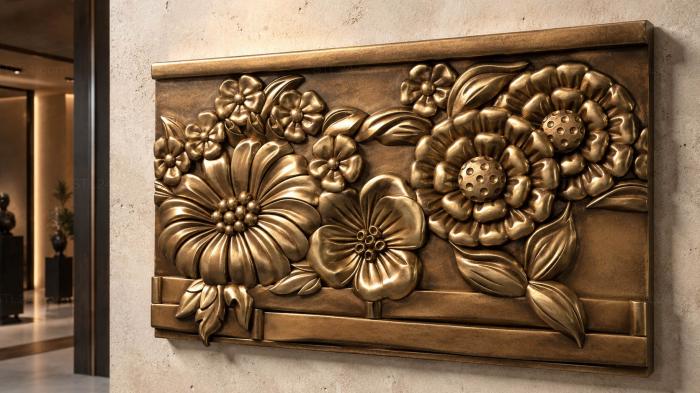 Frieze (Blooming polysad, FRZ_0191) 3D models for cnc