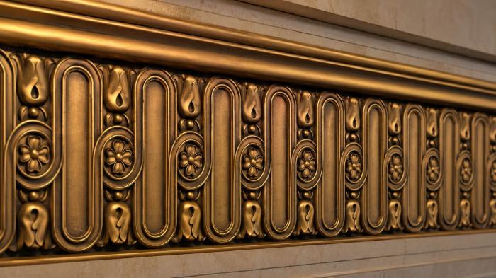 Frieze (Concave capsules, FRZ_0193) 3D models for cnc