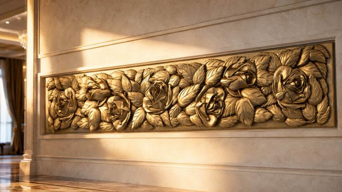 Frieze (Rose garden, FRZ_0200) 3D models for cnc