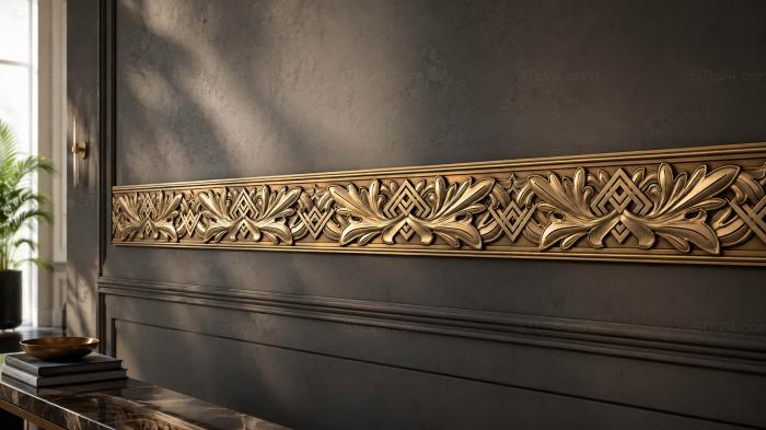 Frieze (Elecampane, FRZ_0237) 3D models for cnc