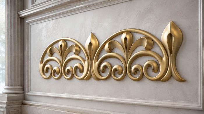 Frieze (Carved semicircle, FRZ_0253) 3D models for cnc