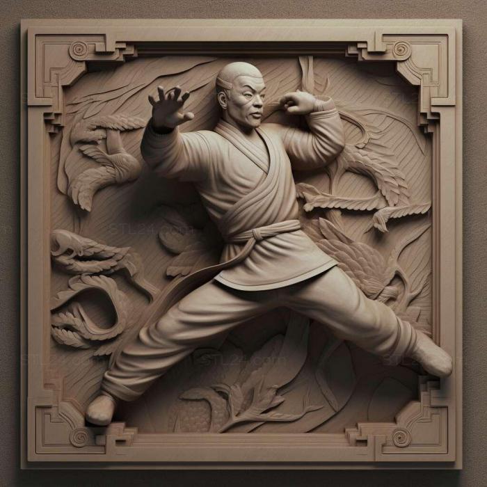 Games (Legends of Kung Fu 3, GAMES_1011) 3D models for cnc