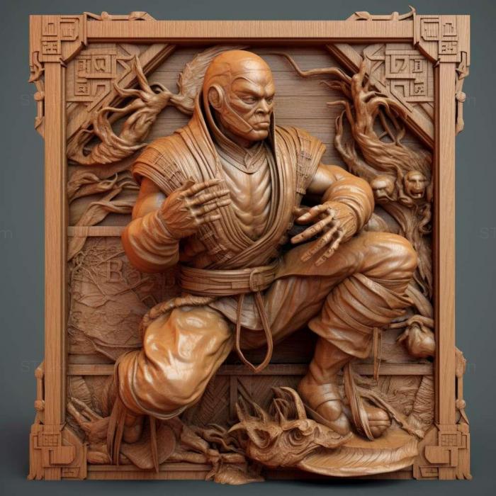 Games (Mortal Kombat Shaolin Monks 1, GAMES_10125) 3D models for cnc