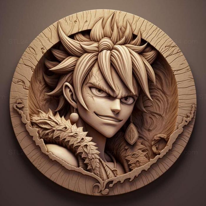 Games (Zeref Dragneel FROM Fairy Tail 1, GAMES_10141) 3D models for cnc